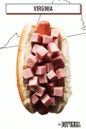 hot dog au jambon