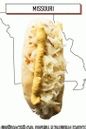hot dog au fromage suisse fondu, moutarde et choucroute
