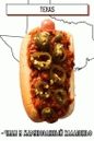 hot dog avec piment et jalapenos marinés
