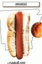hot dog avec sauce au fromage