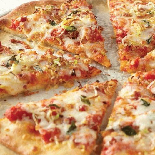 Pizza au bacon (n ° 25)