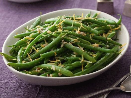 N ° 16: Haricots verts frits à l'ail