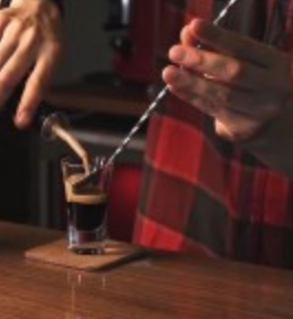 Cocktail alcoolique B-52