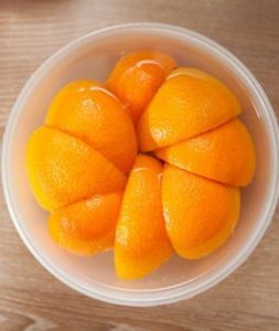 Orange confite