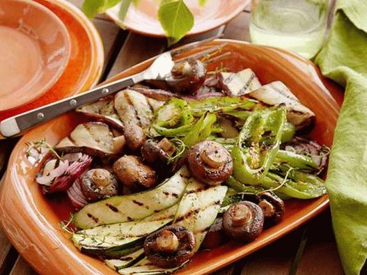 Photo de légumes grillés assortis