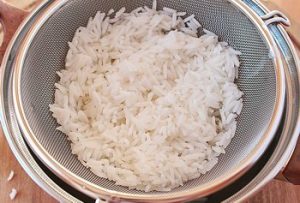Riz asiatique aux champignons