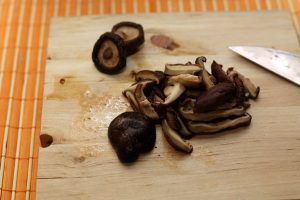 Riz asiatique aux champignons