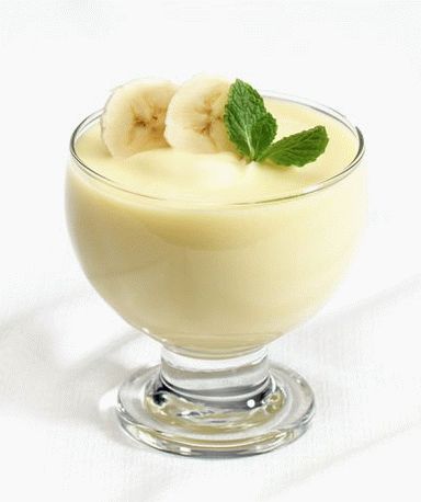 Photo de smoothies à la banane et à la noix de coco