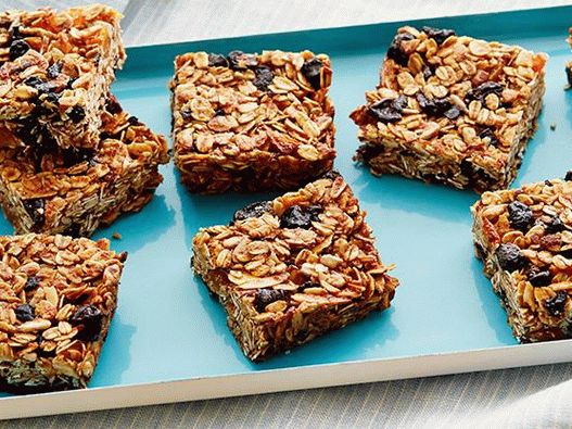 Barres de photo granola