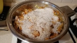 Pilaf de poulet rapide