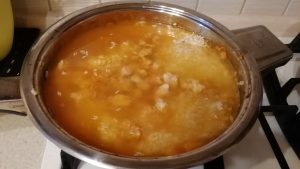 Pilaf de poulet rapide