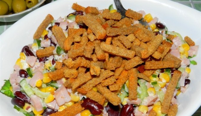 Salade épicée rapide
