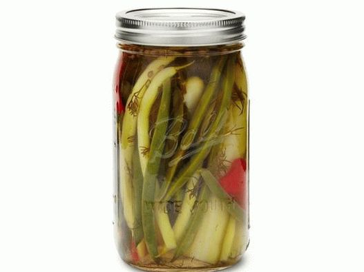 Photo rapide recette de haricots jaunes marinés