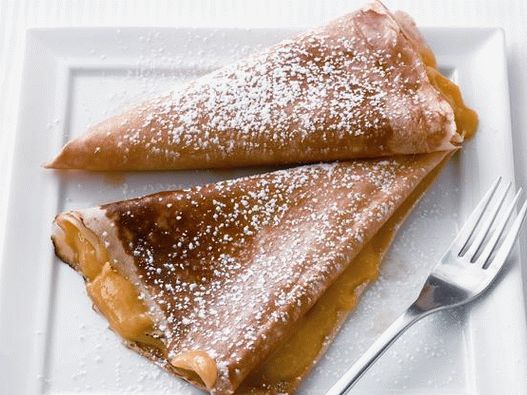 Photo Crêpes à la crème de citron