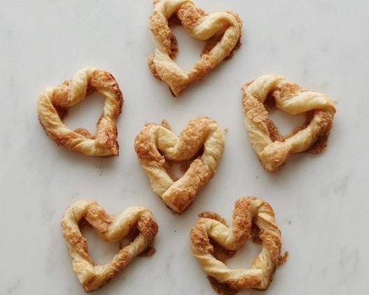 Puff coeurs à la cannelle