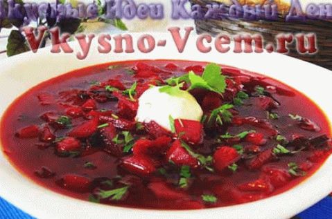 Borsch pour l'hiver
