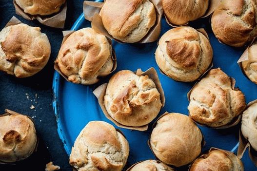 Photo Brioche aux champignons et au fromage