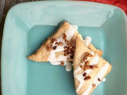 Photo Skone brioches (skones) avec des noix de pécan