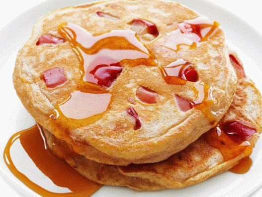 Photo Crêpes De Grain Entier Aux Pommes