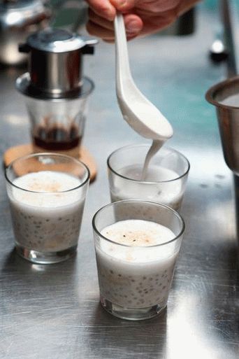 Photo Thé au lait et tapioca