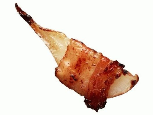 Poire au bacon