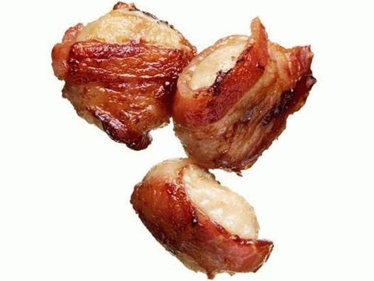 Châtaigne d'eau au bacon