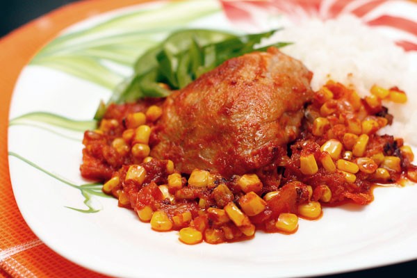 Poulet mexicain