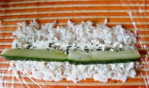 Rouleaux de sushi sans nori