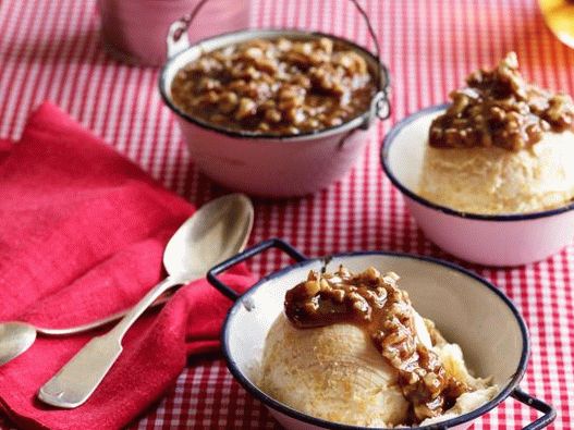 Crème glacée à la pêche faite maison