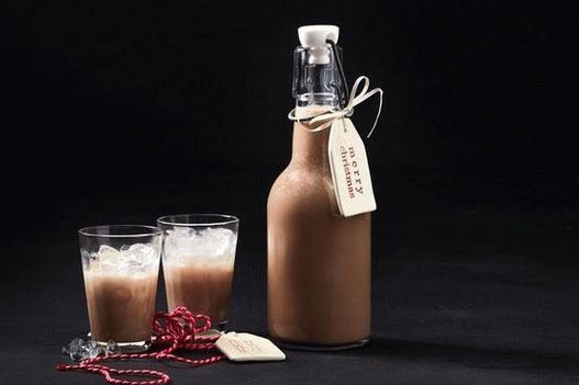 Photo liqueur de crème maison