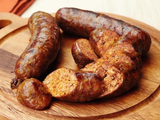 Saucisson au chorizo ​​fait maison