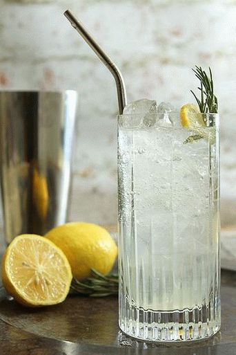 Photo de gin au miel et citron