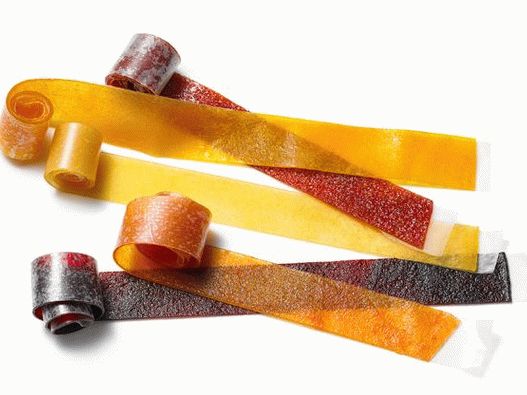 Photo pastille de fruits à la maison
