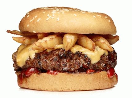 Photo Hamburgers avec des frites