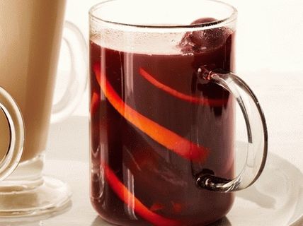 Photo Sangria chaude à la cannelle