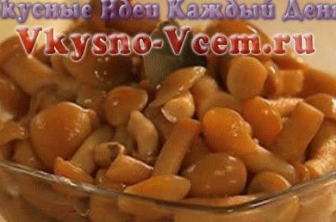 Champignons marinés