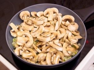 Champignons à la crème sure