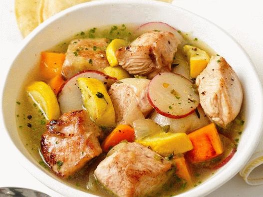 Photo de goulache à la dinde mexicaine