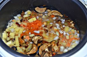 Soupe de légumes épaisse