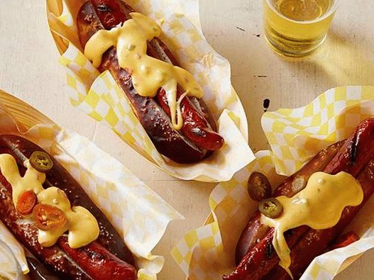 Photo Hot Dogs avec des petits pains