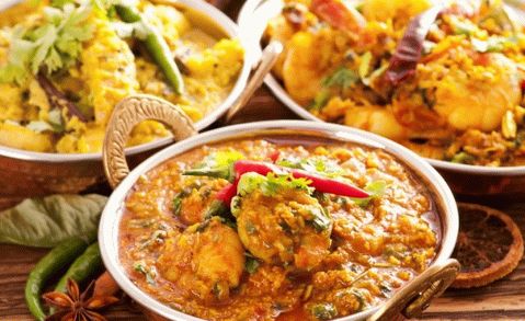 Cuisine indienne: plats principaux