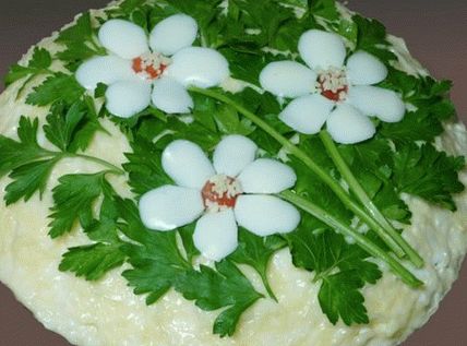Fleurs De Décoration De Salade