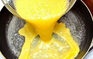 Canape avec omelette