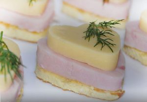 Canape avec omelette