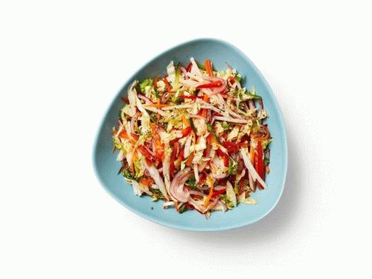 Photo Salade de chou avec hikama
