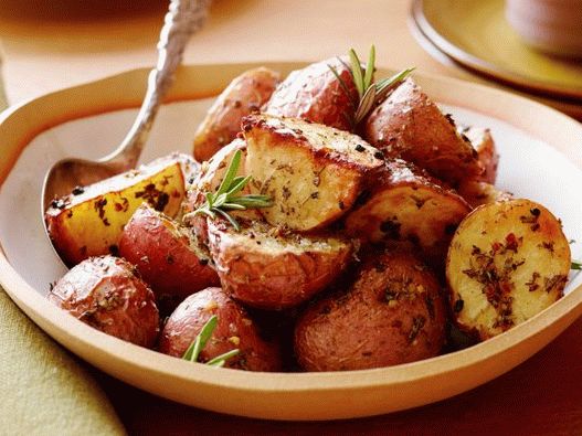 Pommes de terre au four au romarin
