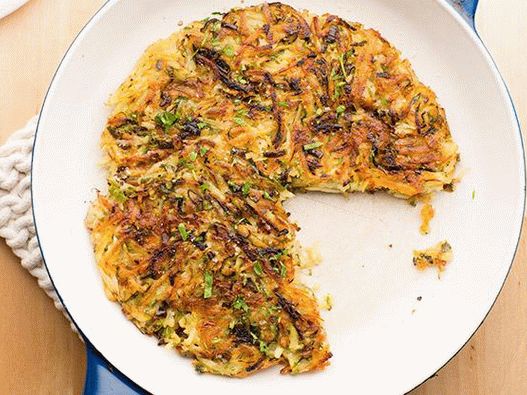 Photo Crêpes De Pommes De Terre Au Panais