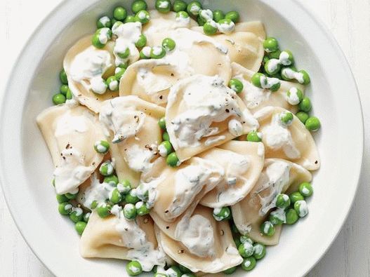 Photo boulettes de pommes de terre aux petits pois