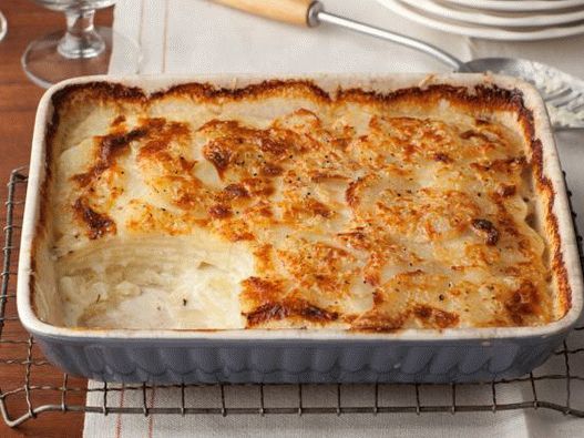 Photo gratin dauphinois au fromage