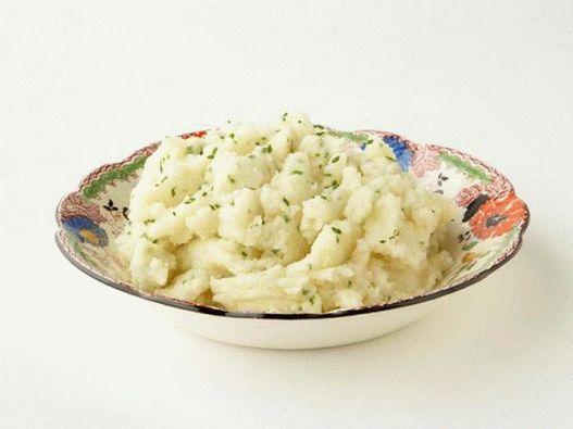 Photo Purée de pommes de terre à l'ail et au céleri-rave